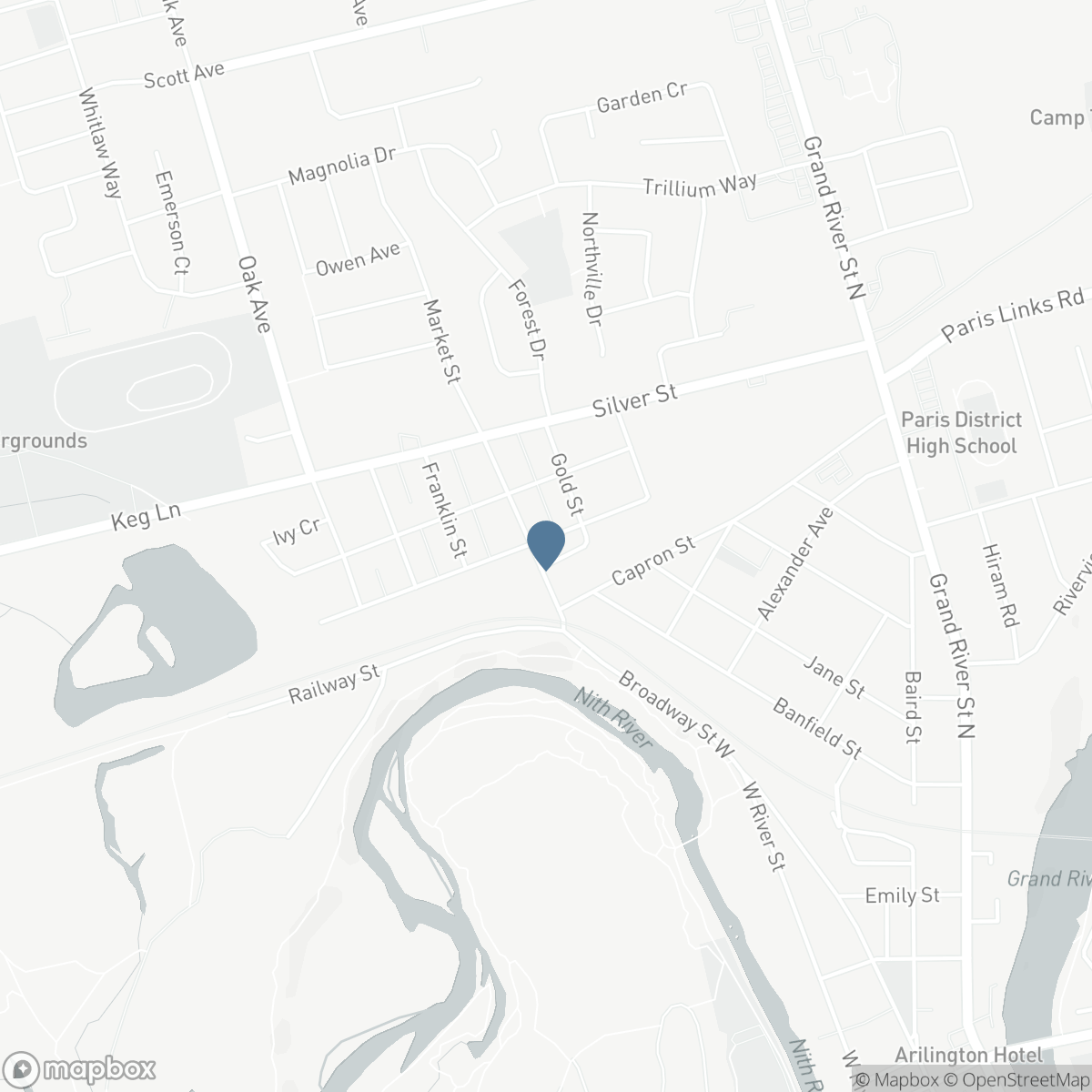 6 E BRYDGES Street, Paris, Ontario N3L 1R4